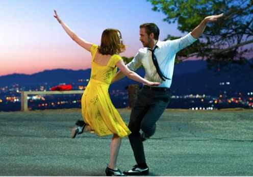 空を飛ぶ？ララランドの表現が面白い